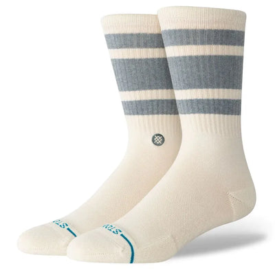 Stance Boyd Denim Crew Socks - Canvas - Buy online today at Down the Line Surf. International shipping available.