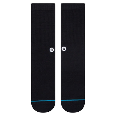 Stance Socks Icon Black/White - Buy online today at Down the Line Surf. International shipping available.