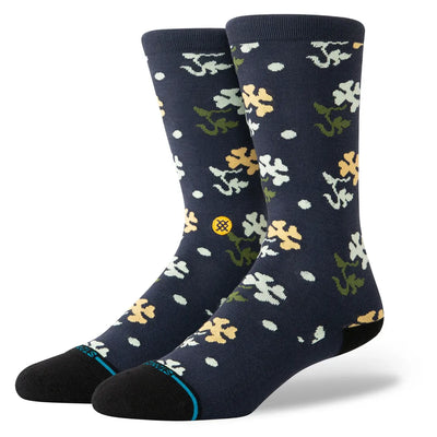 Stance Pop End Crew Unisex Socks - Navy