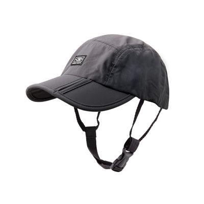 Ocean & Earth Tropic Stash Foldaway Surf Cap - Black - Buy online today at Down the Line Surf. International shipping available.