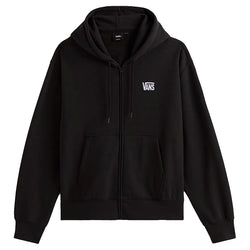Vans Stretch Logo Full Zip - Black/White - Buy online today at Down the Line Surf. International shipping available.