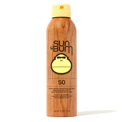 Sun Bum Original SPF 50 Sunscreen Spray - 6OZ - Buy online today at Down the Line Surf. International shipping available.