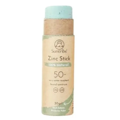 Suntribe Organic Mineral Zinc Sun Stick SPF 50 - Buy online today at Down the Line Surf. International shipping available.