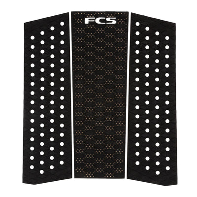 FCS T-3 Mid Eco Deck Pad - Black - Buy online today at Down the Line Surf. International shipping available.