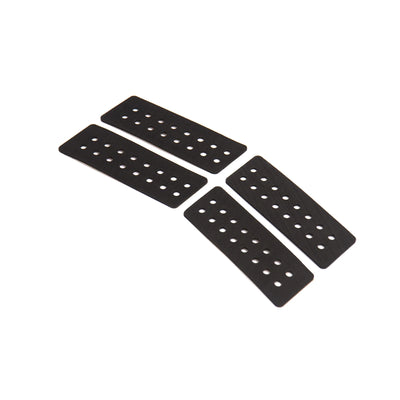 Ocean & Earth Boomerang 4 Piece Traction Pad - Black