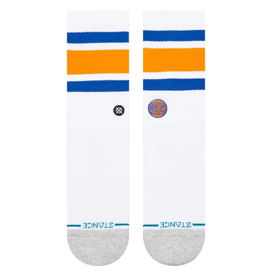 Stance Socks Tube NYK Socks - White - Buy online today at Down the Line Surf. International shipping available.