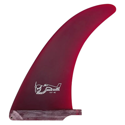 True Ames Greenough 4-C Fin - 9.5" - Red - Buy online today at Down the Line Surf. International shipping available.