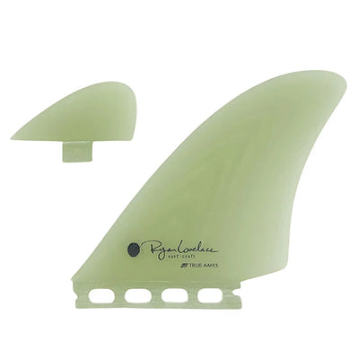 True Ames Lovelace FM Twinzer Fin Set - Clear - Buy online today at Down the Line Surf. International shipping available.