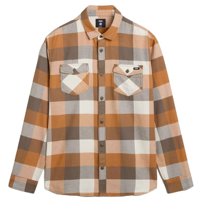 Vans Box Flannel Shirt Bungee - Brown Sugar - Buy online today at Down the Line Surf. International shipping available.