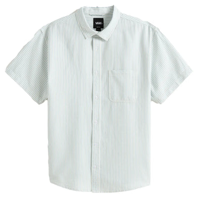 Vans Men's Lawson Stripe Short Sleeve Shirt - Dawn Mist - Buy online today at Down the Line Surf. International shipping available.