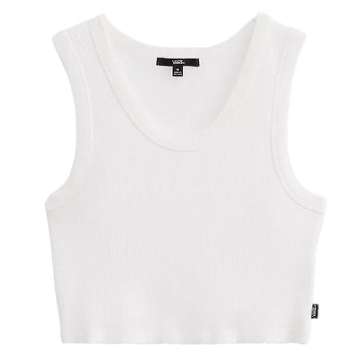 Vans Drew Rib Tank Skate Classics - White - Buy online today at Down the Line Surf. International shipping available.