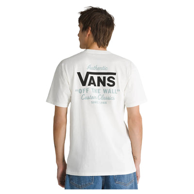 Vans Holder St Classic Short Sleeve Tee - Marshmallow/Frost - Buy online today at Down the Line Surf. International shipping available.