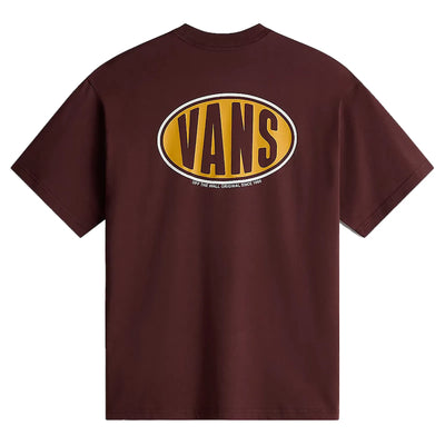 Vans Spray On T-Shirt - Bitter Chocolate - Buy online today at Down the Line Surf. International shipping available.