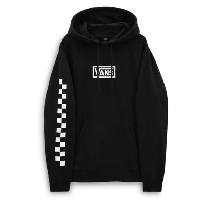 Vans Men's Versa Standard Hoodie - Black/Check - Buy online today at Down the Line Surf. International shipping available.