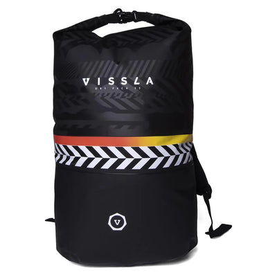 Vissla 7 Seas Dry Backpack 35L - Black - Buy online today at Down the Line Surf. International shipping available.