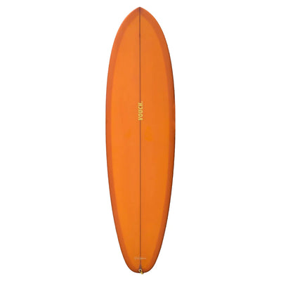Vouch Twin Nuevo Surfboard - Burnt Orange - 6'8" - Buy online today at Down the Line Surf. International shipping available.