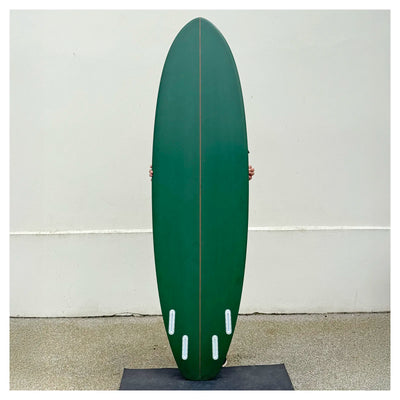 Vouch Fat Arse Wombat 6'10" - Green/Tan
