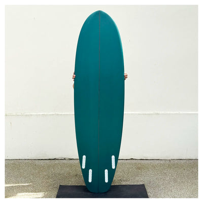 Vouch Fat Arse Wombat Surfboard - 6'6" - 2 Tone Green - Buy online today at Down the Line Surf. International shipping available.