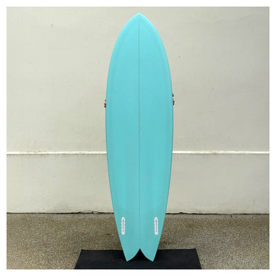 Vouch Mid Vish Surfboard - Blu Tac - 6'6" - Buy online today at Down the Line Surf. International shipping available.
