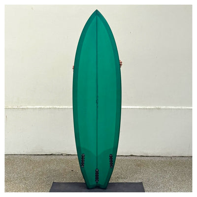 Vouch Sambal Surfboard - 6'2 - Dark Green - Buy online today at Down the Line Surf. International shipping available.