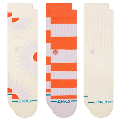 Stance Prowess Crew 3 Pack Socks - Canvas