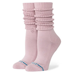 Stance Women's Icon Slouch Crew Socks - Lilac - Buy online today at Down the Line Surf. International shipping available.