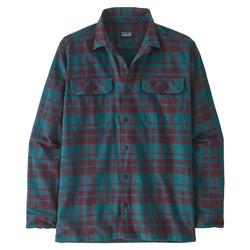 Patagonia Men's Long Sleeved Organic Cotton Midweight Fjord Flannel Shirt - ICBY - Buy online today at Down the Line Surf. International shipping available.