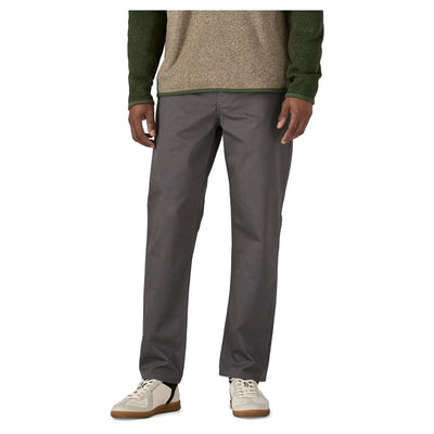 Patagonia Men's Twill Transit Traveler 5-Pocket Pants - Regular - Forge Grey - Buy online today at Down the Line Surf. International shipping available.
