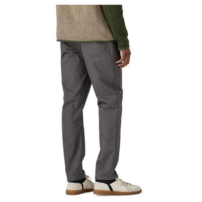 Patagonia Men's Twill Transit Traveler 5-Pocket Pants - Regular - Forge Grey - Buy online today at Down the Line Surf. International shipping available.