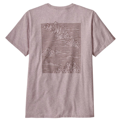 Patagonia Strataspire Responsibili-Tee - Echo Purple - Buy online today at Down the Line Surf. International shipping available.