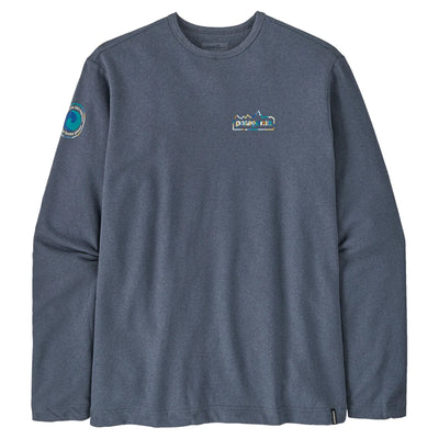 Patagonia Men's Lightweight Unity Fitz Wildrise Crew Sweatshirt - New Navy - Buy online today at Down the Line Surf. International shipping available.