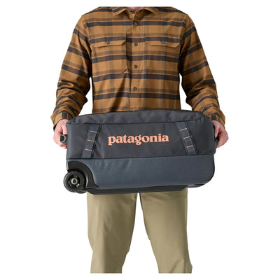 Patagonia Black Hole Wheeled Duffel Bag 40L - Smolder Blue - Buy online today at Down the Line Surf. International shipping available.