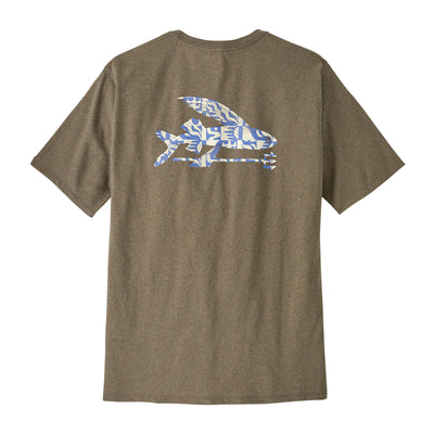 Patagonia Men's Flying Fish Organic Cotton T-Shirt - FHTA - Buy online today at Down the Line Surf. International shipping available.
