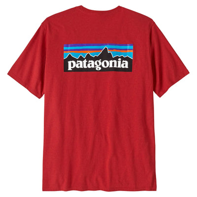 Patagonia Men's P-6 Logo Responsibili-Tee - AMRE - Buy online today at Down the Line Surf. International shipping available.