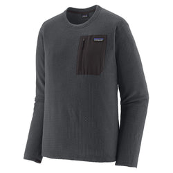 Patagonia Men's R1 Air Crew Pullover - Smolder Blue - Buy online today at Down the Line Surf. International shipping available.
