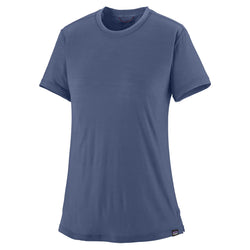 Patagonia Women's Capilene Cool Merino Blend Shirt - Current Blue - Buy online today at Down the Line Surf. International shipping available.
