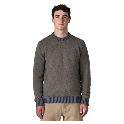 Patagonia Men's Recycled Wool-Blend Sweater - Marlie/Marlow Brown - Buy online today at Down the Line Surf. International shipping available.
