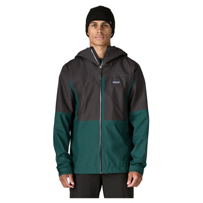 Patagonia Men's Boulder Fork Rain Jacket - Cascade Green - Buy online today at Down the Line Surf. International shipping available.