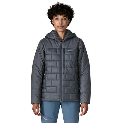 Patagonia Women's Hi-Loft Nano Puff Hoody - Smolder Blue - Buy online today at Down the Line Surf. International shipping available.