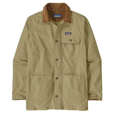Patagonia Men's Point Reyes Canvas Jacket - Weathered Stone - Buy online today at Down the Line Surf. International shipping available.