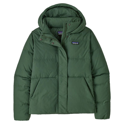 Patagonia Women's Sisar Down Hoody Jacket - Canopy Green - Buy online today at Down the Line Surf. International shipping available.