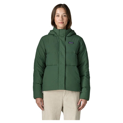 Patagonia Women's Sisar Down Hoody Jacket - Canopy Green - Buy online today at Down the Line Surf. International shipping available.