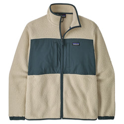 Patagonia Men's Retro Pile Patch Jacket - Pelican - Buy online today at Down the Line Surf. International shipping available.