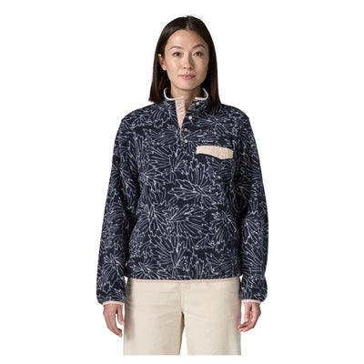 Patagonia Women's Lightweight Synchilla Snap-T Fleece Pullover - SXBL - Buy online today at Down the Line Surf. International shipping available.