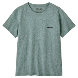 Patagonia Women's P-6 Logo Responsibili-Tee - Blue Sage - Buy online today at Down the Line Surf. International shipping available.