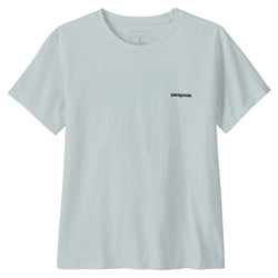Patagonia Women's P-6 Logo Responsibili-Tee - Fibre White - Buy online today at Down the Line Surf. International shipping available.