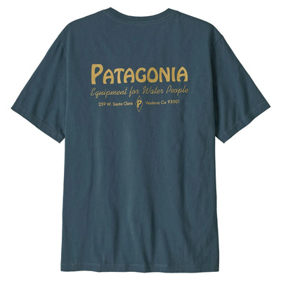 Patagonia Men's Water People Banner T-Shirt - Summit Blue - Buy online today at Down the Line Surf. International shipping available.