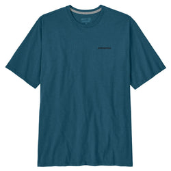 Patagonia Men's P-6 Logo Responsibili-Tee - Glacial Blue - Buy online today at Down the Line Surf. International shipping available.