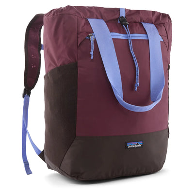 Patagonia Terravia Tote Pack 24L - Berry Fig - Buy online today at Down the Line Surf. International shipping available.
