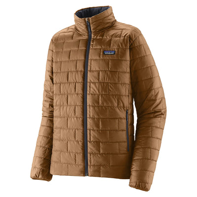 Patagonia Men's Nano Puff Jacket - Deer Brown - Buy online today at Down the Line Surf. International shipping available.